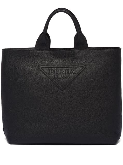 prada logo strap bag|prada embossed logo tote.